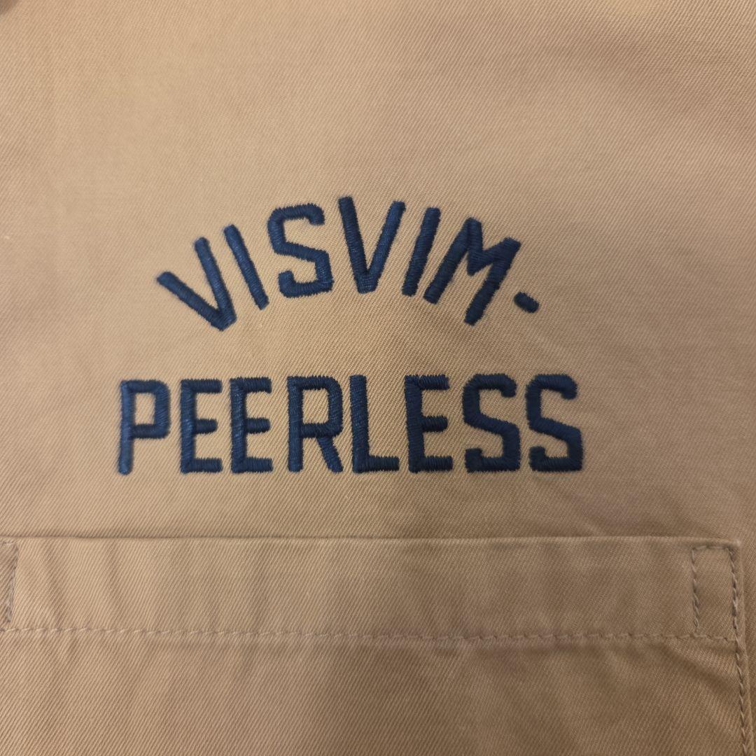 visvim PALMER SHIRT size1 23SS キャメル 刺繍 - メルカリ