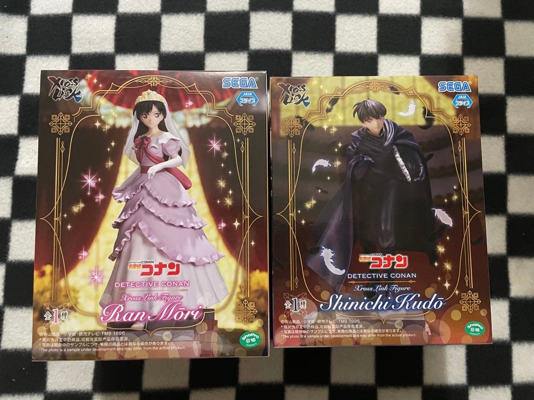 名探偵コナンXrossLink工藤新一 毛利蘭 フィギュア 2点セット - メルカリ