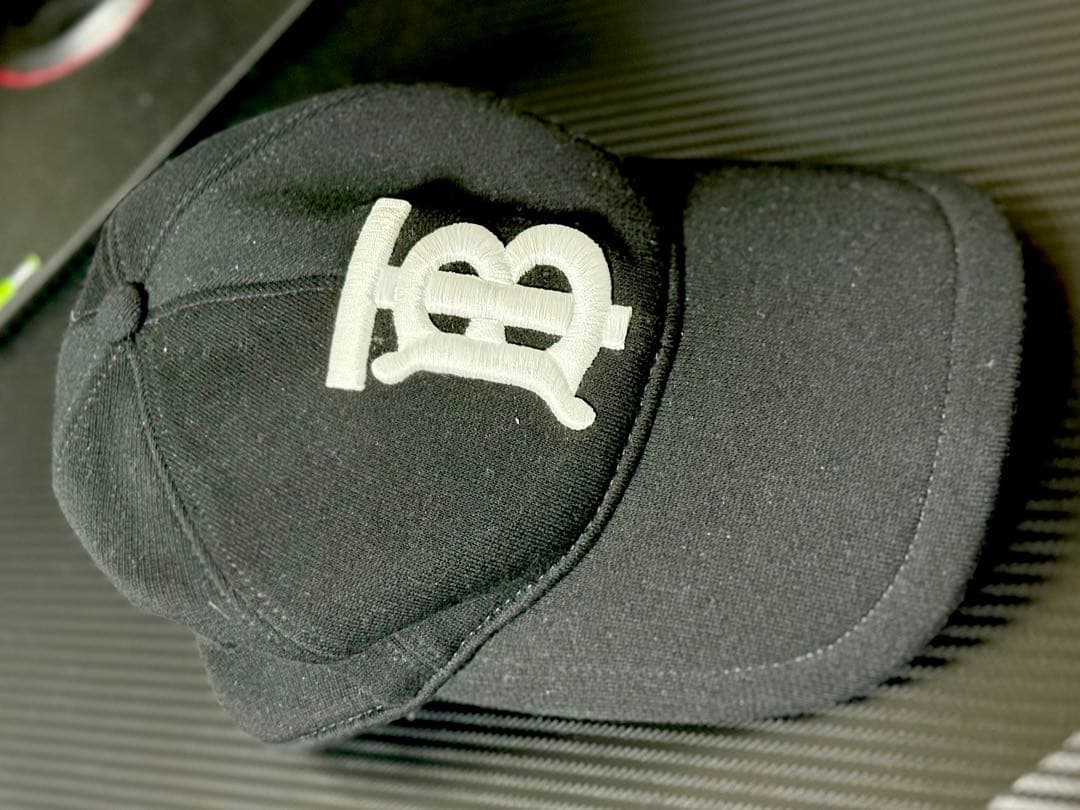 ブラック ベースボールキャップ バーバリー 快適