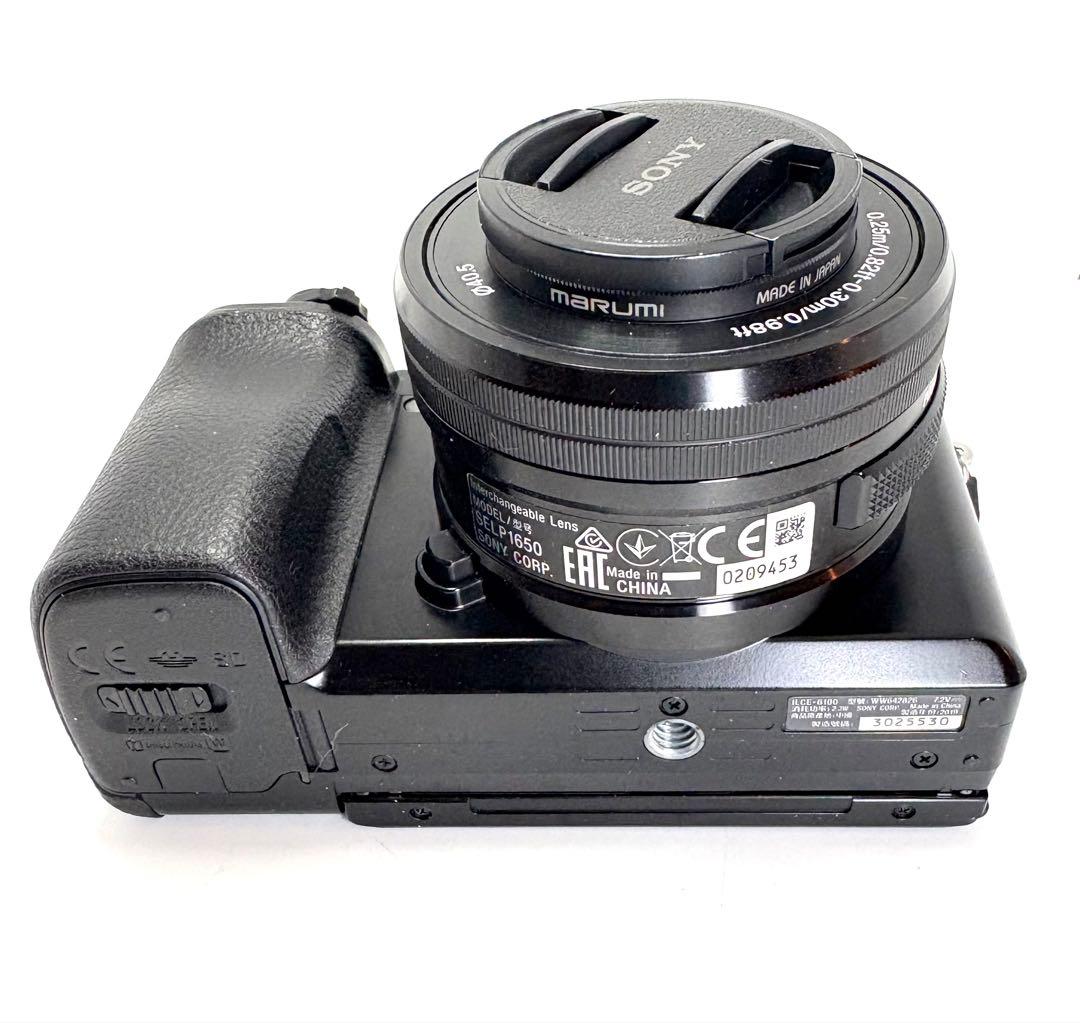 ★極上品★S数1205回　ソニー　SONY α6100 ダブルズームレンズキット