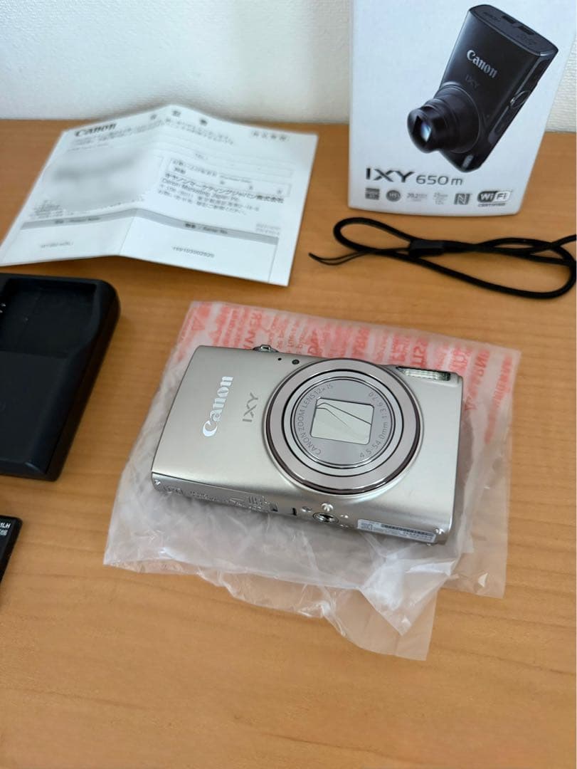 極美品✨【箱・説明書付き】Canon IXY 650 コンパクトデジタルカメラ