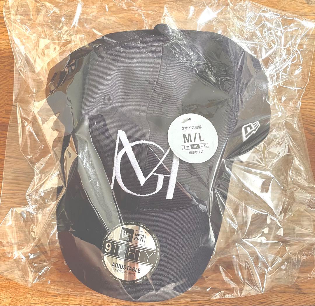 ミセスグリーンアップル ニューエラ ロゴキャップ ネイビー ピンズ付き