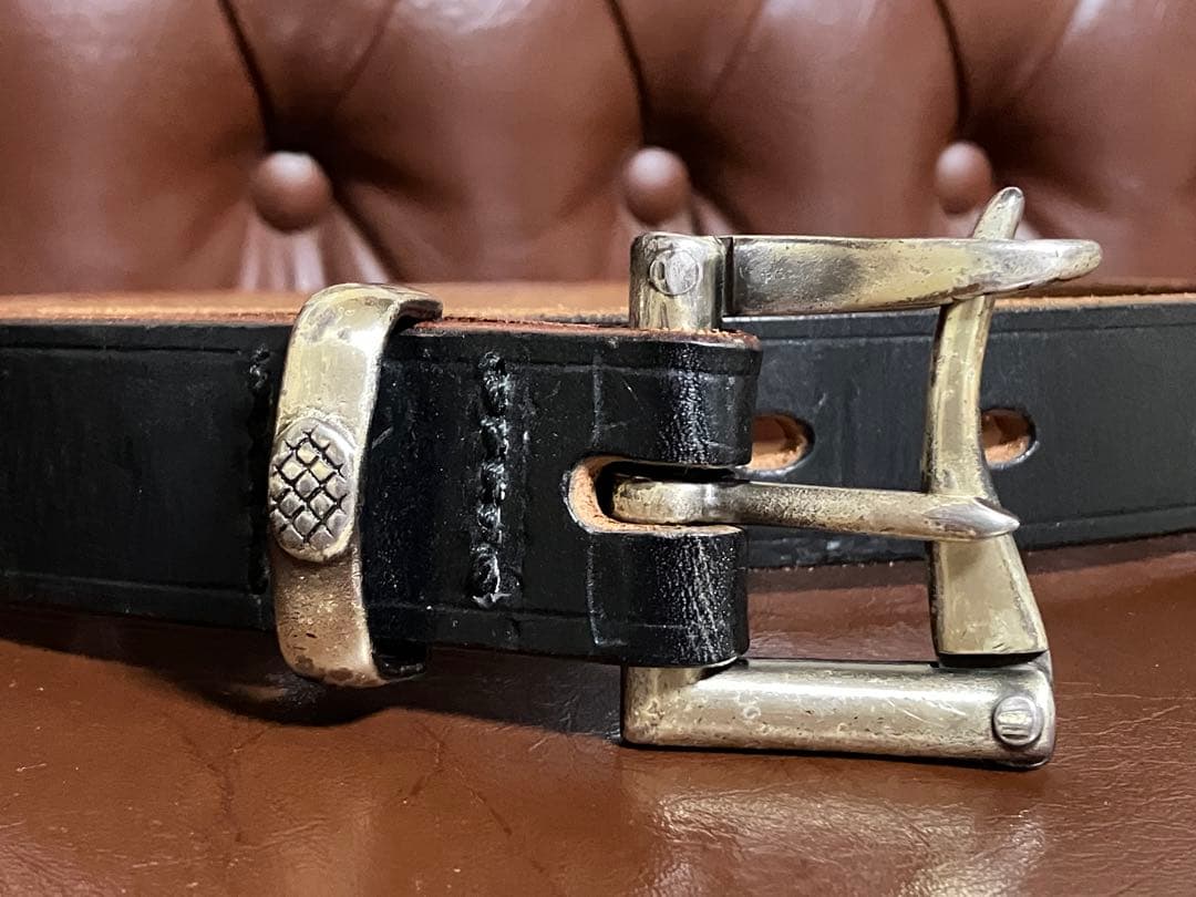 美品 チャップリン BRILLO FIREMAN BELT 34 黒 サドル - メルカリ