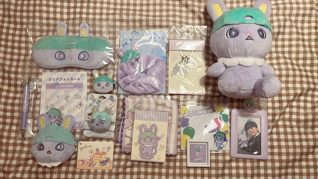 ちまたjochum 14点まとめ売り　ヘアゴムトレカ小銭入れ シュシュアイマスク ちまたjochum 14点まとめ売り ヘアゴムトレカ小銭入れ シュシュアイマスク