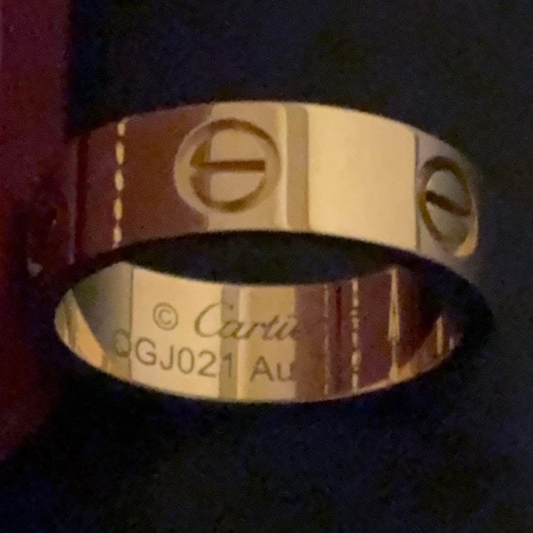 CartierカルティエLOVEラブリングクラシック#10定価358,600円 - メルカリ