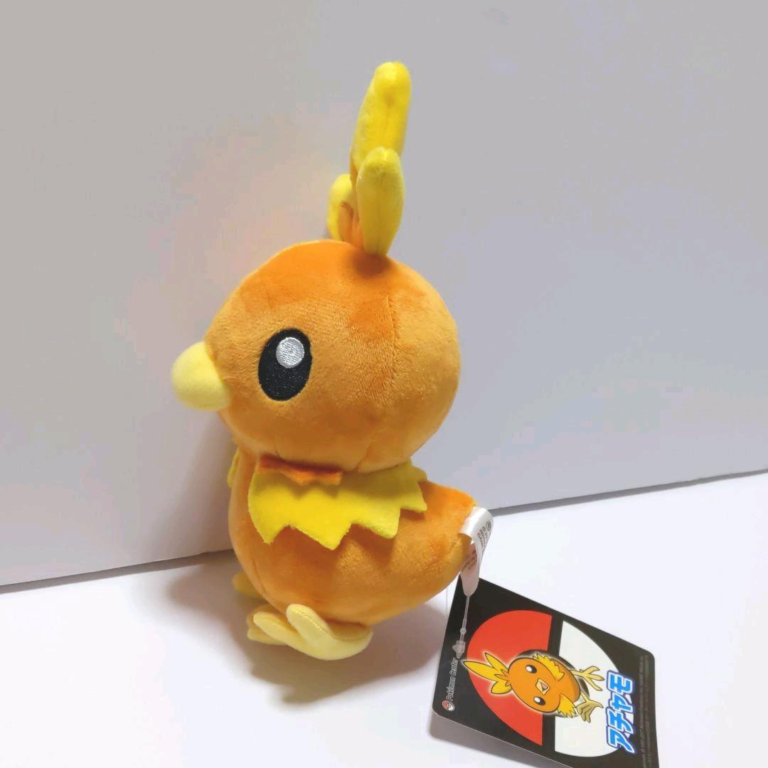 ポケモン センター アチャモ 美品 ぬいぐるみ 人形 かわいい オレンジ