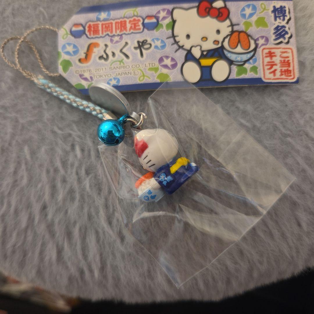 ご当地キティ 福岡限定 ふくや 博多 青 - メルカリ