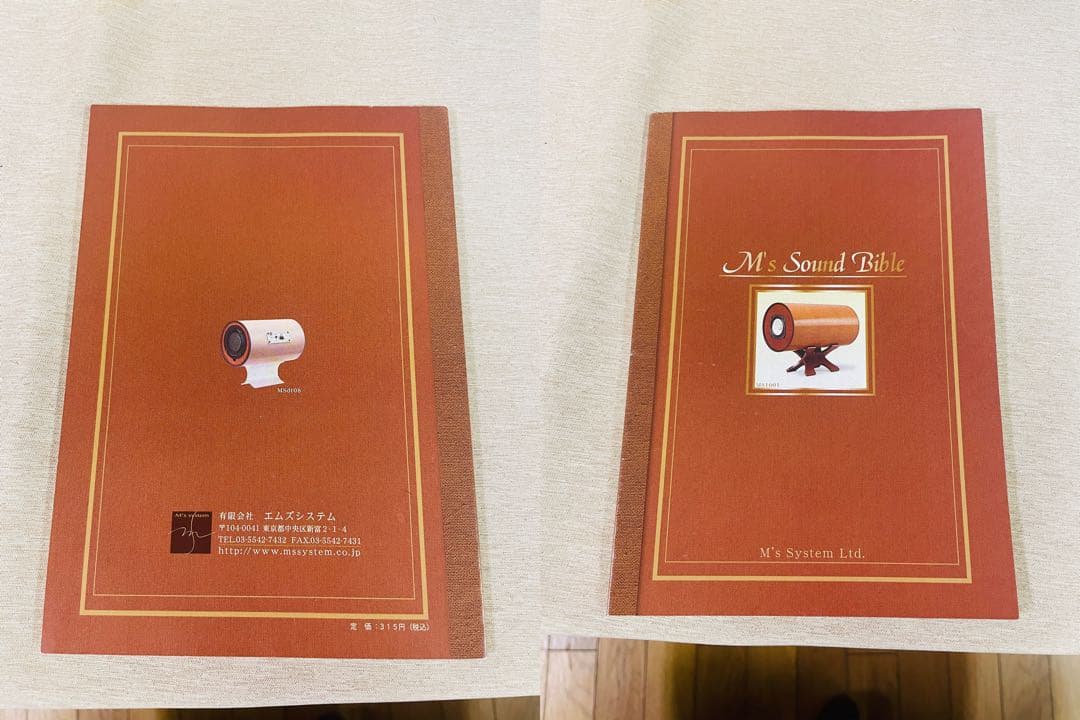 M's SYSTEM MS0801-M 波動スピーカー エムズシステム