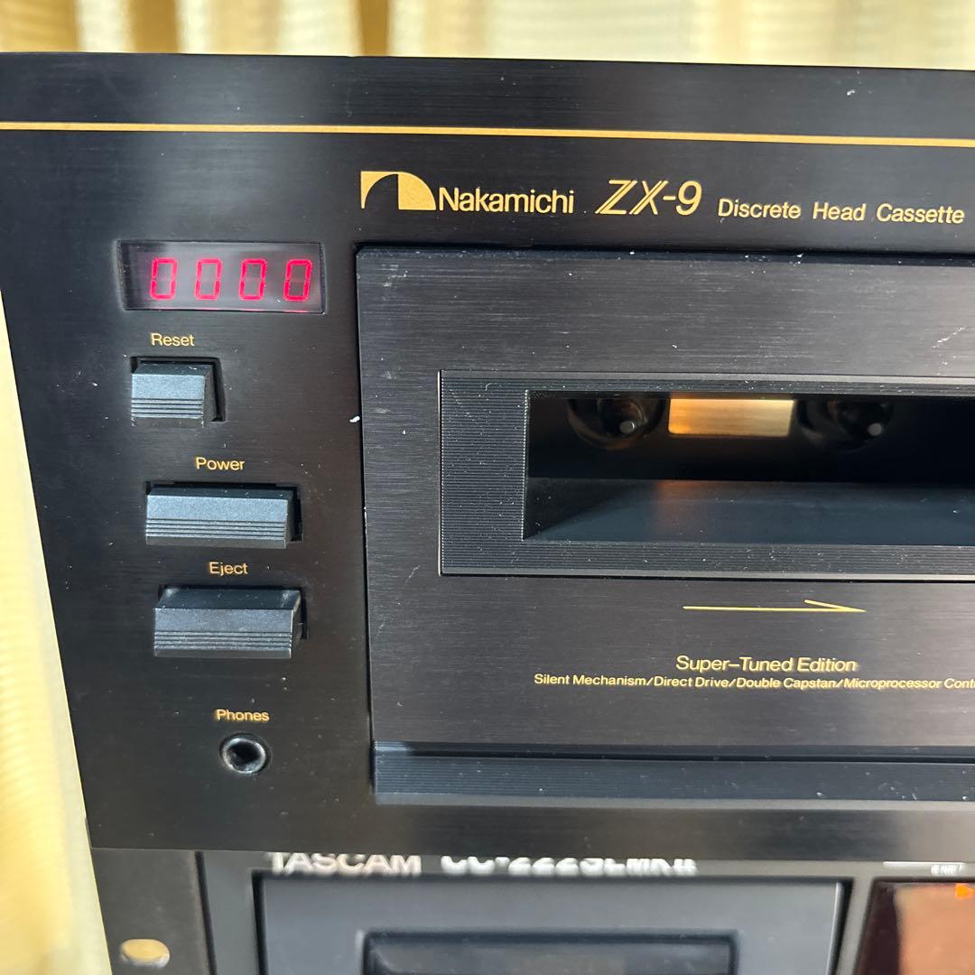 【希少名機】ナカミチ Nakamichi ZX-9 カセットデッキ ジャンク品