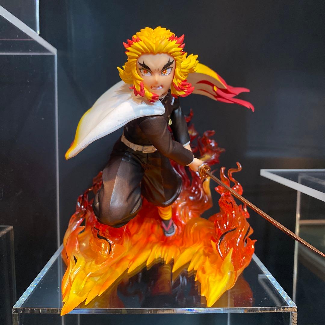 鬼滅の刃 Figuarts ZERO 煉獄杏寿郎 炎エフェクト 台付き 箱なし