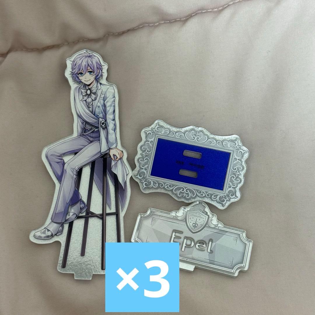 ツイステ エペル プラチナ 缶バッジ