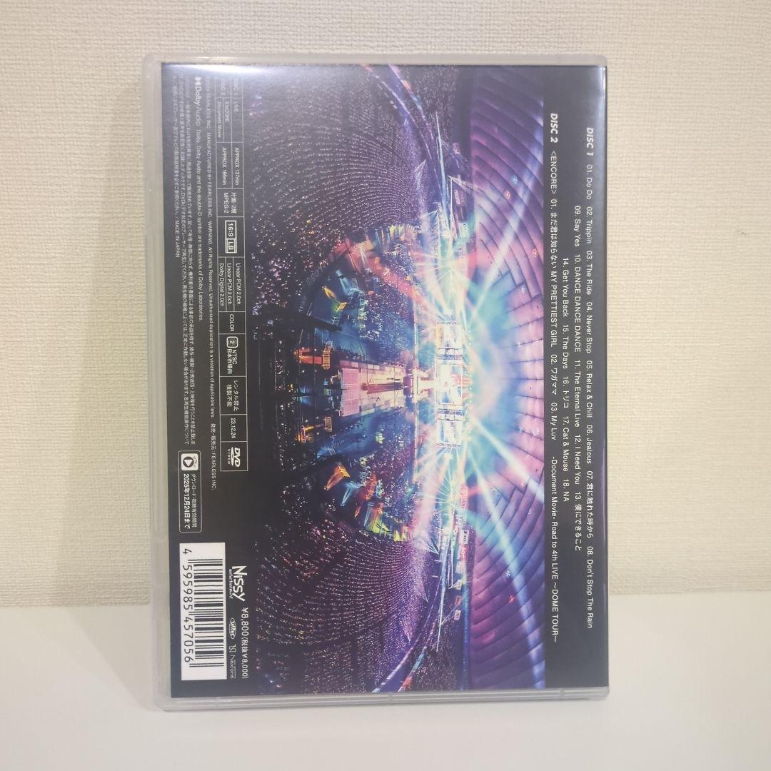 ‎*)様 Nissy 4th LIVE -DOME TOUR- DVD
