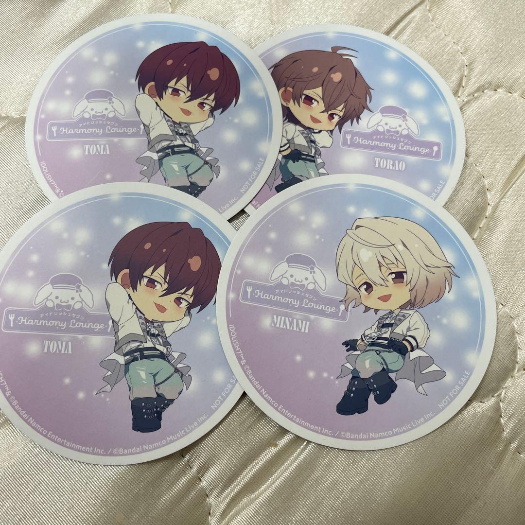 アイドリッシュセブン アニメイトカフェ コースター 狗丸トウマ 御堂虎