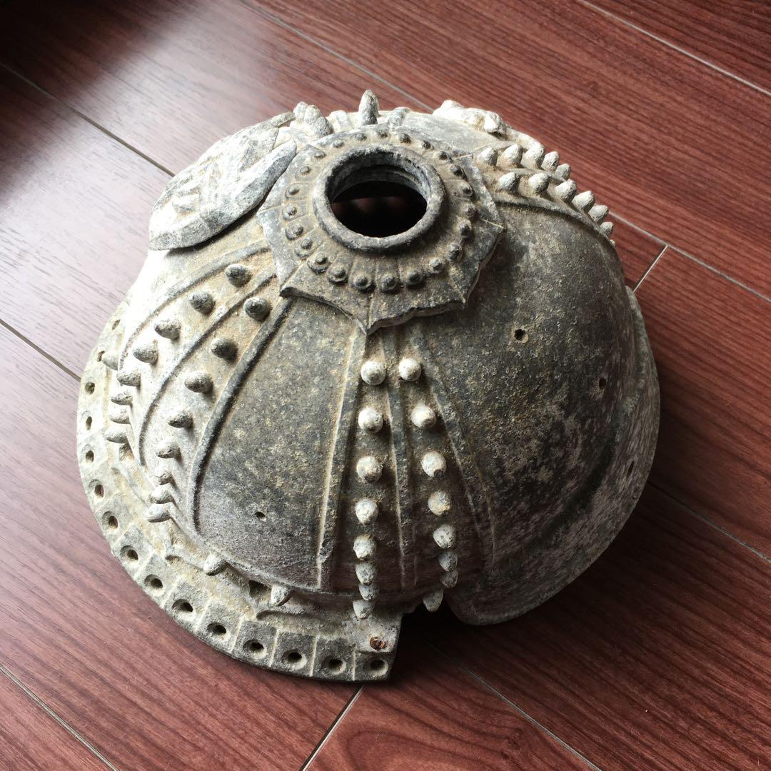 本物】平家の落人の兜 推定500年前の品物