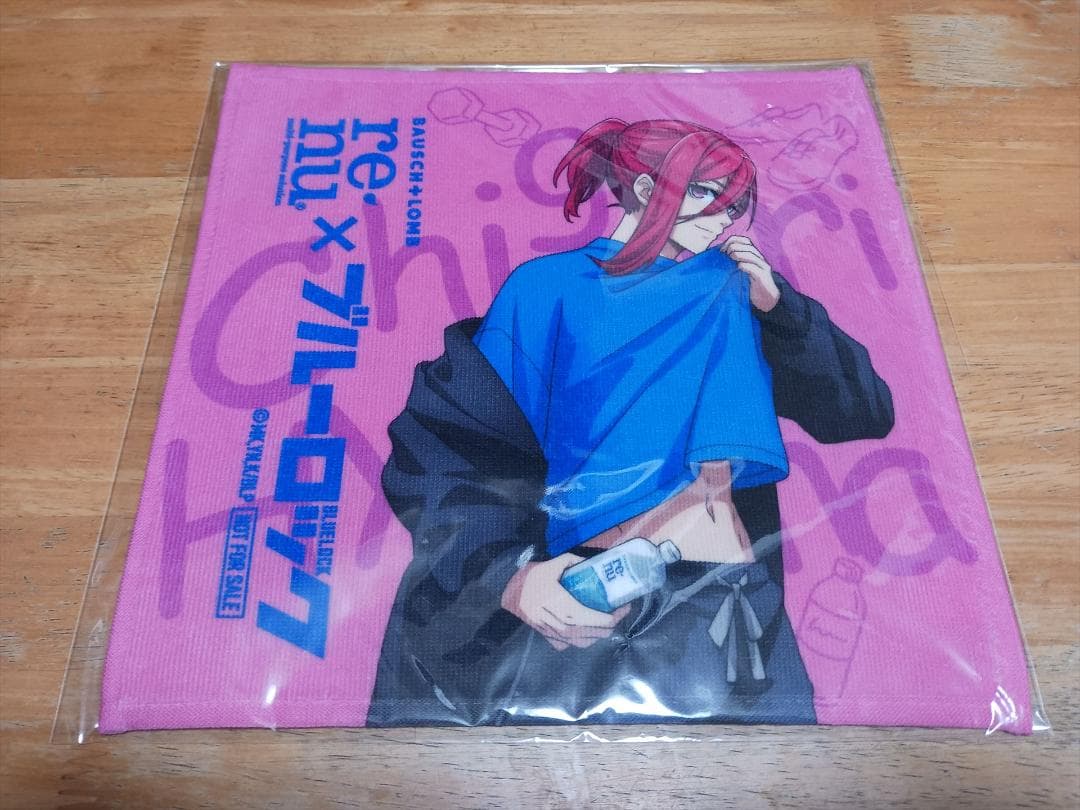 当選品】 ブルーロック × renu 千切豹馬 書き下ろし ハンドタオル