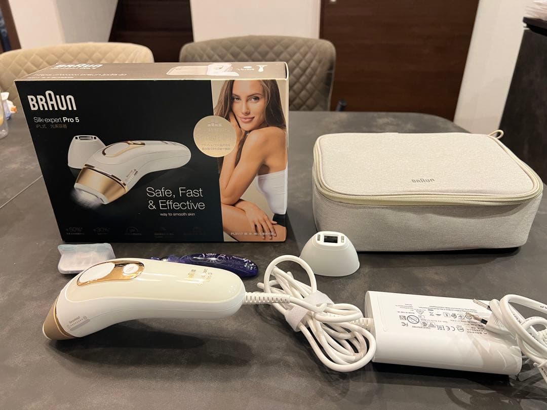 【中古美品】BRAUN Silk-expert Pro 5 脱毛器 BRAUN（ブラウン） Silk expert Pro5 シルクエキスパート 光美容器