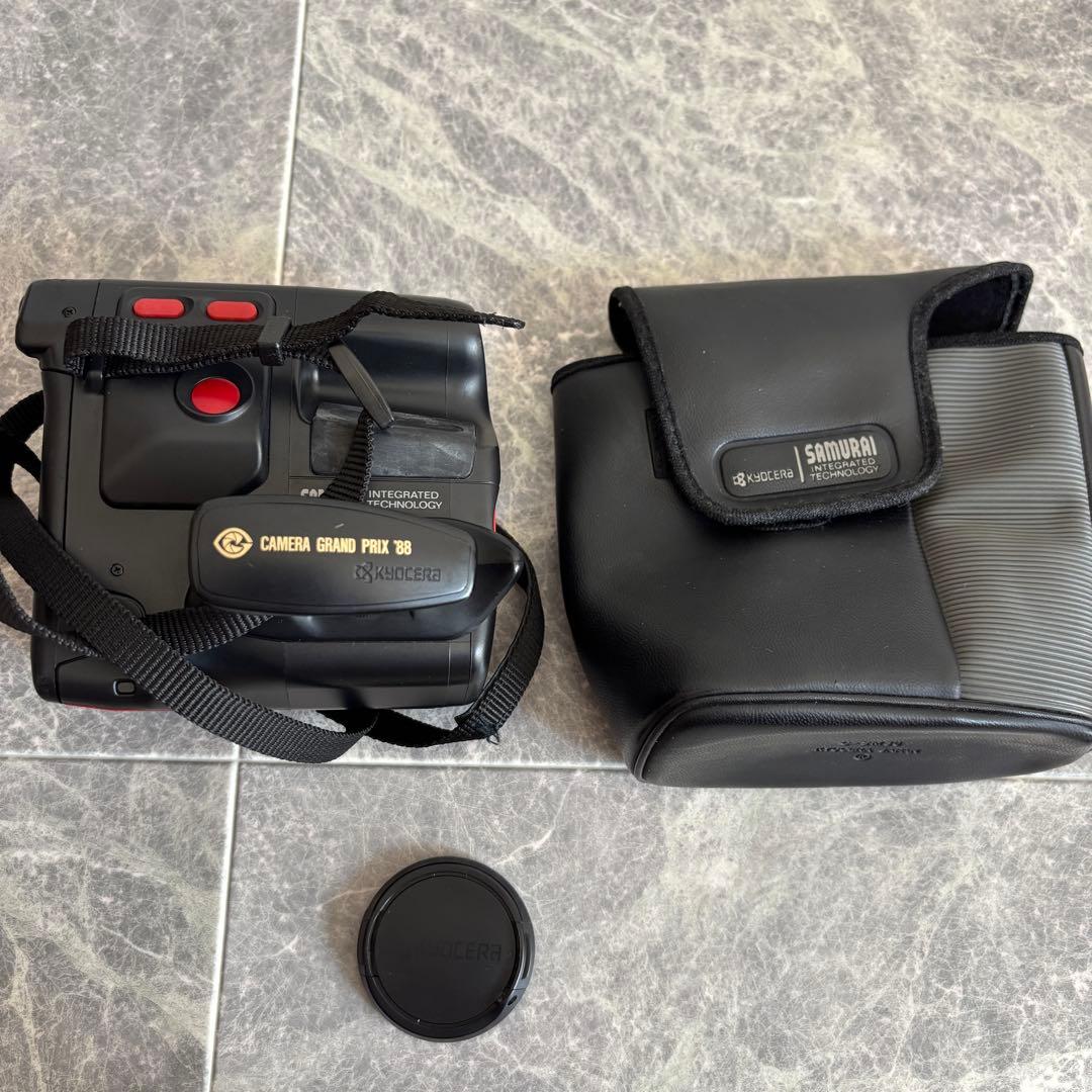 【連休値下げ】 KYOCERA SAMURAI X3.0 フィルムカメラ Near Mint-] Kyocera Yashica Samurai x3.0 35mm Half Frame Film