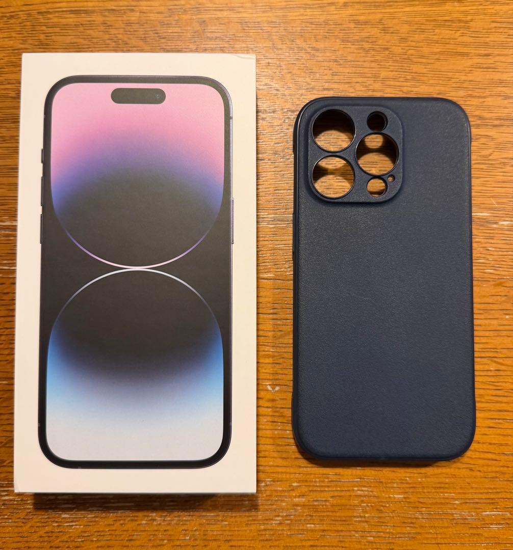 【美品】 iPhone 15 Pro 256GB ブルーチタニウム SIMフリー