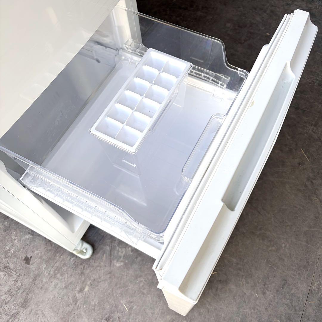 運搬取付無料！ホワイト純正SHARP付替どっちもドアスリム冷凍庫！完動超美品！