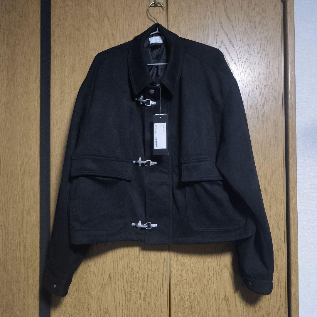 ADRER 最新作即完黒L 】ファイヤーマンフックショートブルゾン - メルカリ