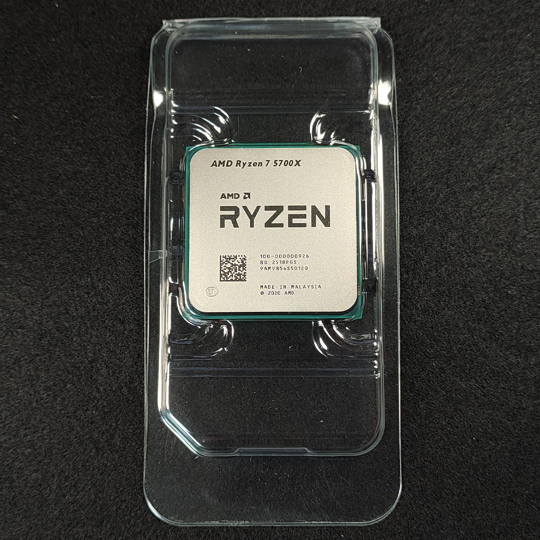 【新品未使用】AMD Ryzen 7 5700X CPUグリス付き 動作保証