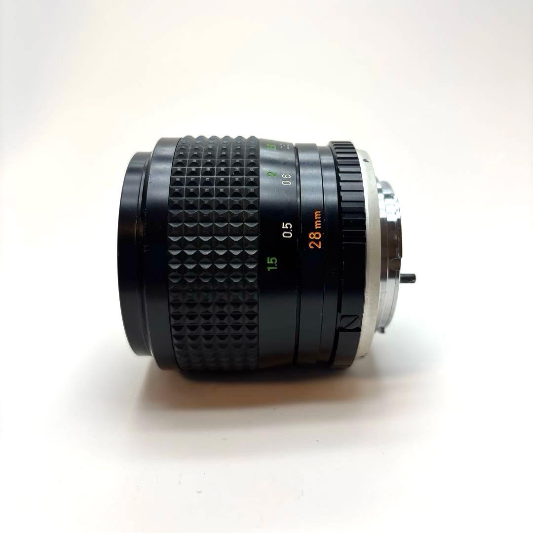 【美品】MINOLTA MC W.ROKKOR-SI 28mm f2.5