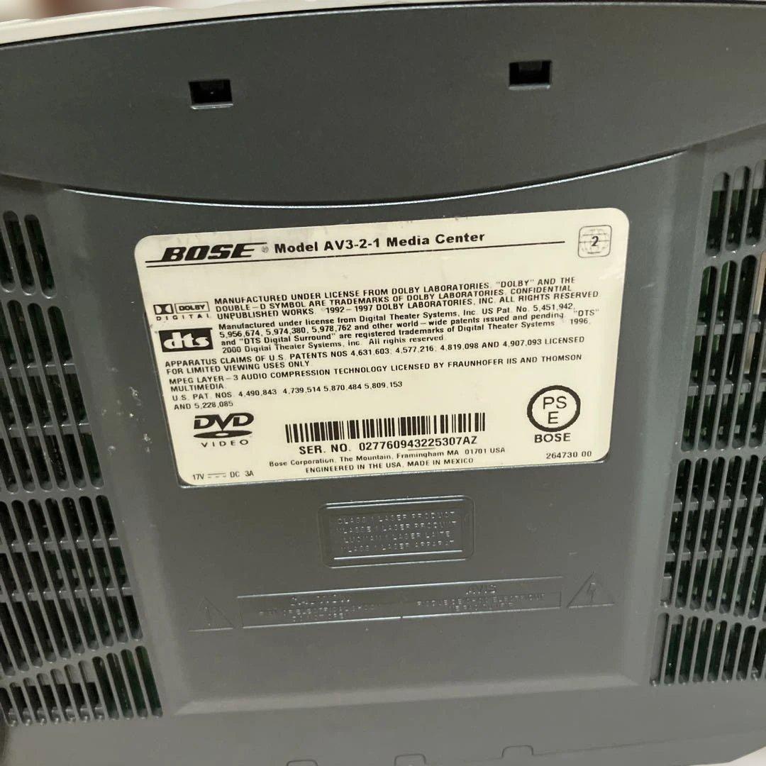 スピーカー・ウーファー BOSE DVD  THEATER SYSTEM 3.2.1