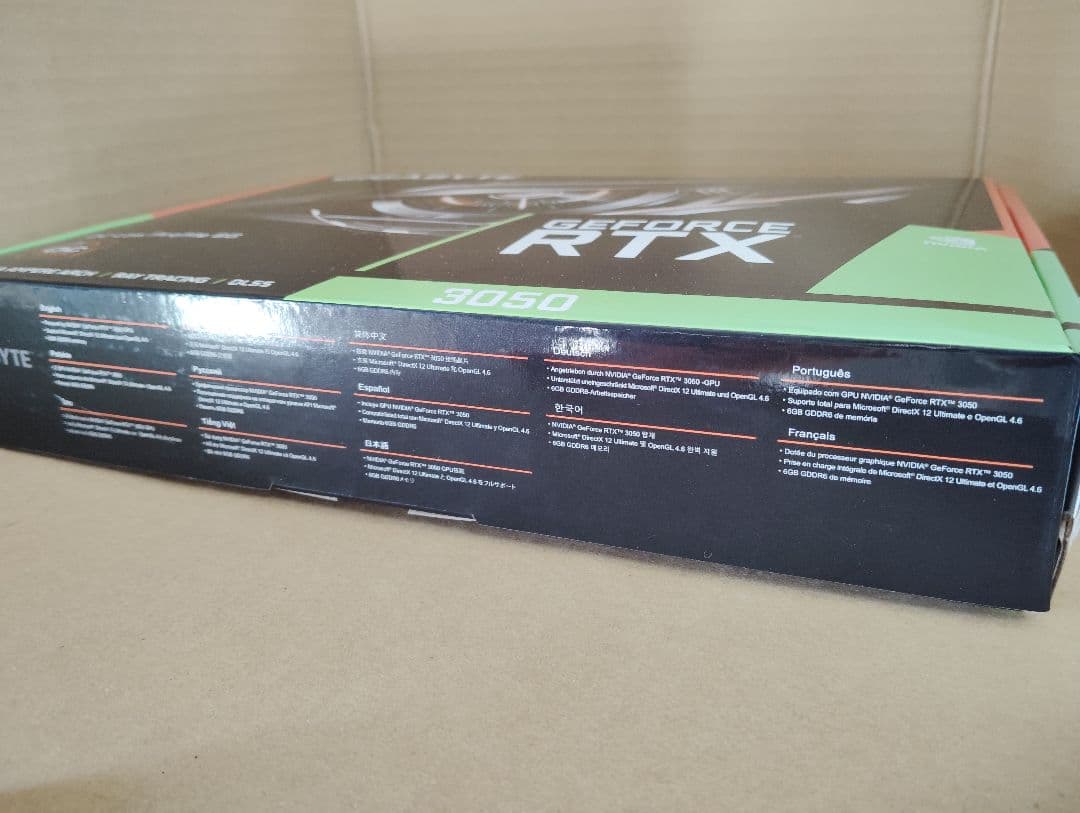 グラフィックボード GeForce RTX 3050 6G GV-N3050OC