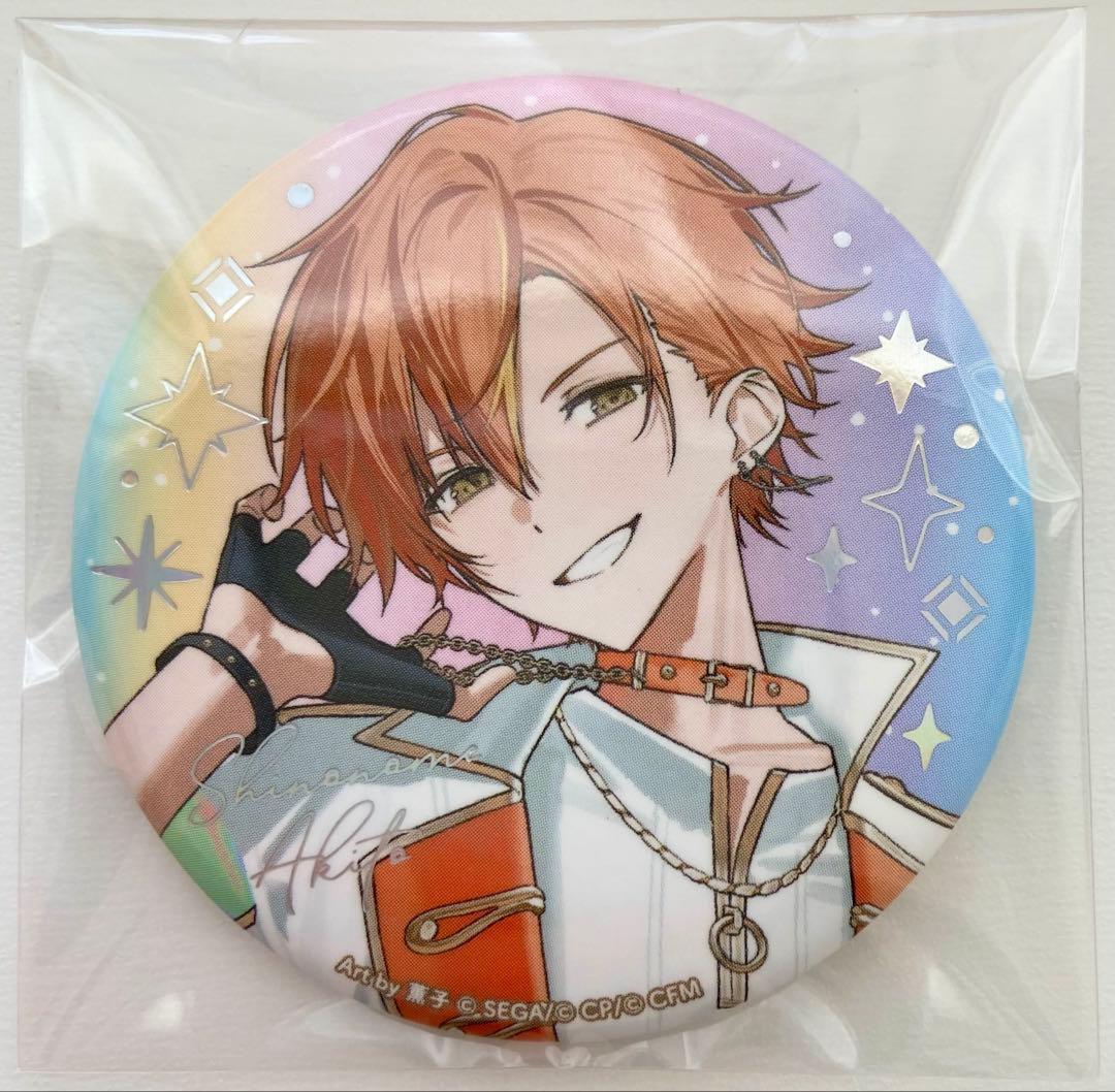 プロセカ 5th感謝祭 オーロラ箔押し缶バッジコレクションA 東雲彰人