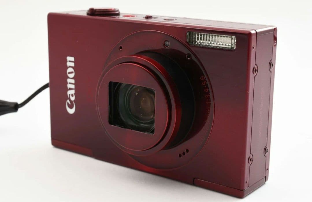 Canon IXY 3 レッド バッテリー・充電器付き