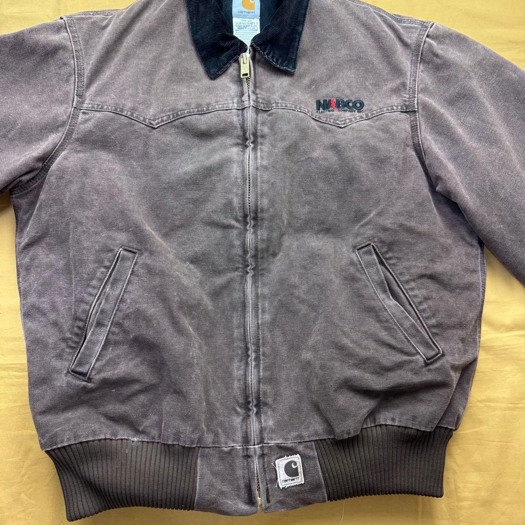 carhartt サンタフェジャケット J14 CHT ブラウン L ダック - メルカリ
