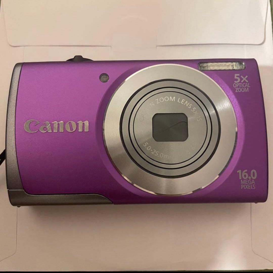 Canon power shot A3500 IS パープル紫