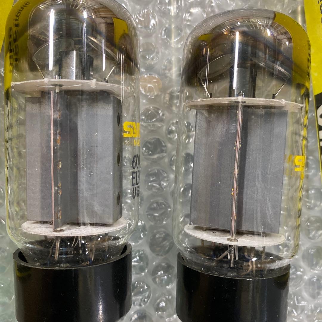 真空管　SYLVANIA 6CA7 EL34 2本セット