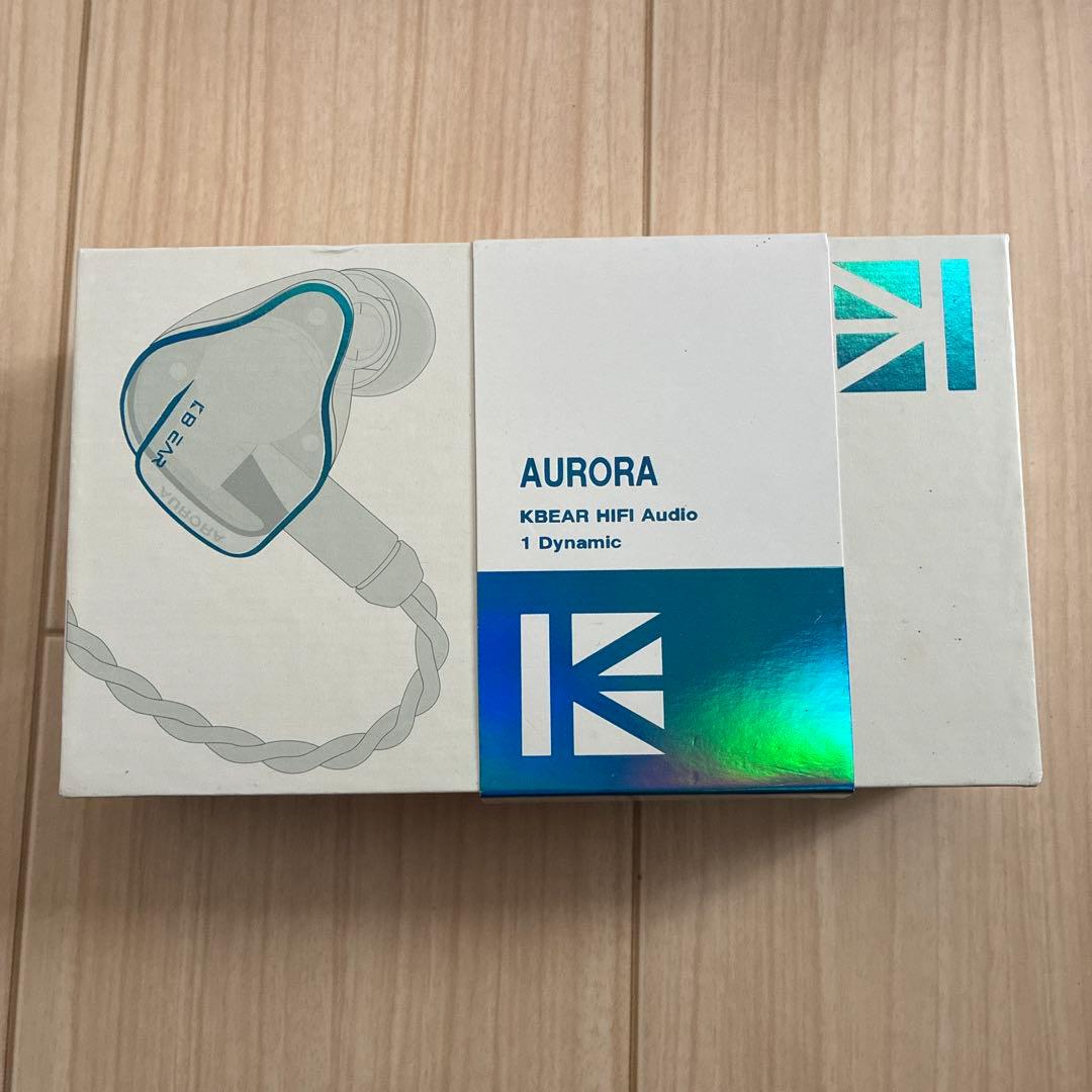 Aurora KBear HIFI 有線イヤホン 1DD クリスピーブルー 美品 - メルカリ