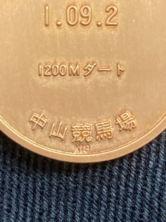 希少‼️レア‼️二度と手に入らない馬主金貨‼️メイワキミコ