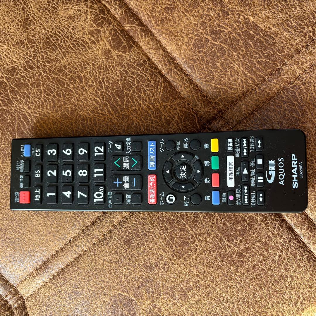 SHARP AQUOS 40V型 液晶テレビ LC-40H40 2016年製