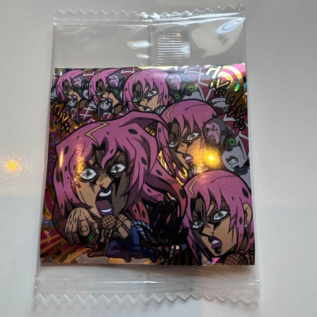 最新弾 ジョジョの奇妙な冒険 シールウエハース 第5部 2弾 ディアボロ