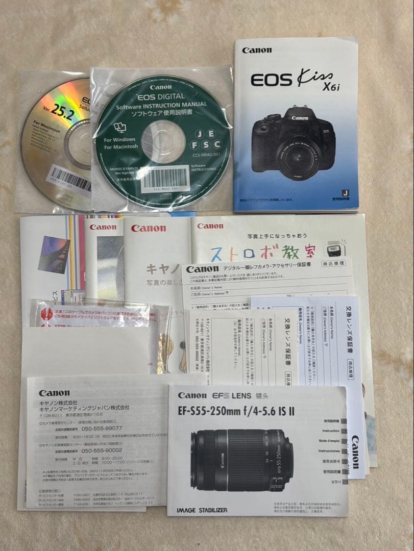 ★大変人気のCanon EOS Kiss X6i Wダブルレンズセット