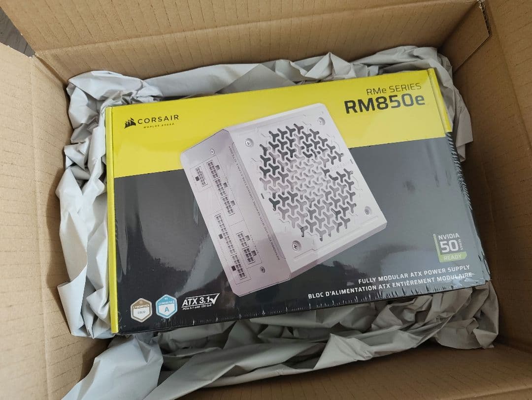 新品未開封 Corsair RM850e ATX3.1 White 850W Amazon.com: Corsair CORSAIR RM Series (2021), White, RM850, 850