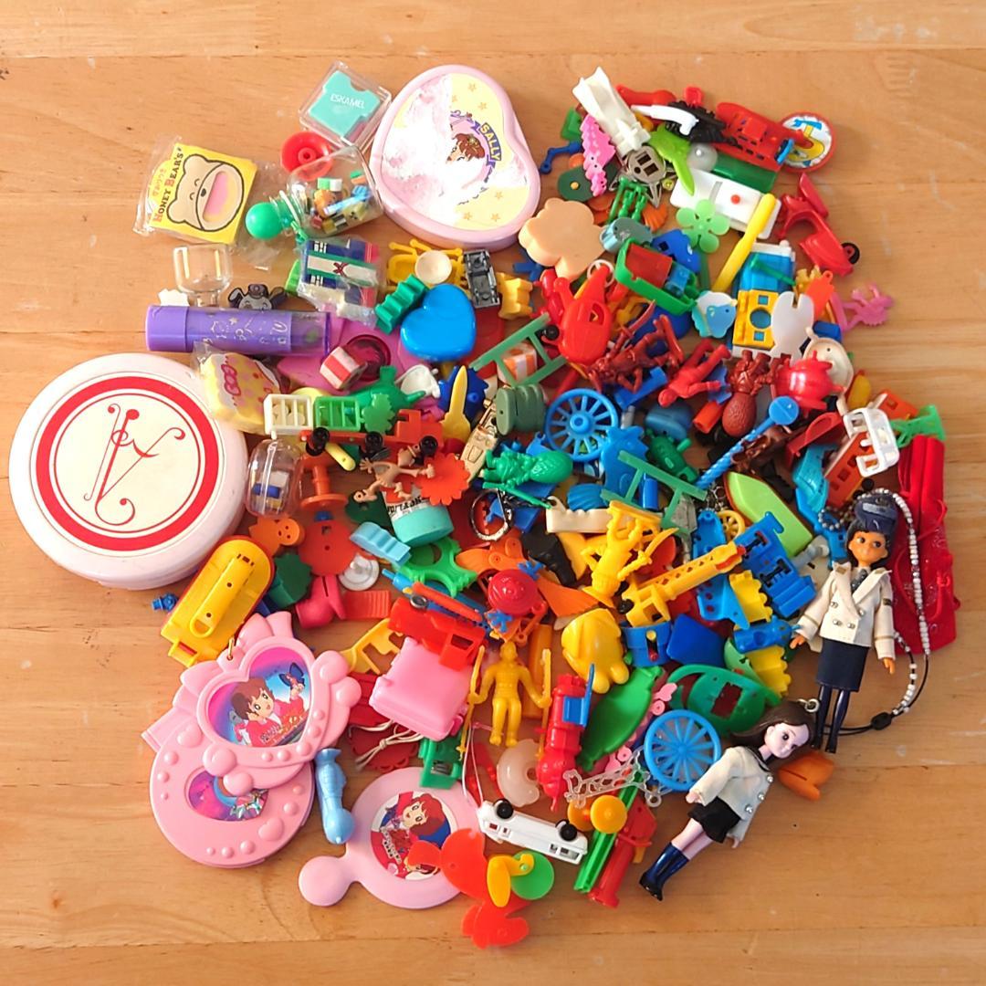 当時物】 グリコ 他 オマケ 食玩 おもちゃ 玩具 駄菓子 おまけ まとめ