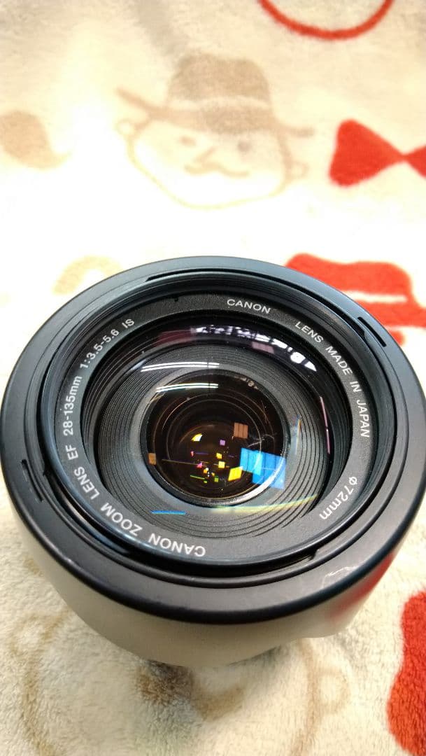レンズ　 Canon　EF 28-135mm F3.5-5.6 IS USM