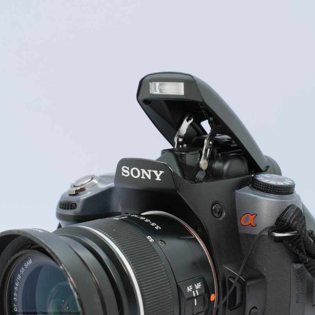 ❤️初心者オススメ　SONY α550 ダブルズームレンズキット　掃除セット付き