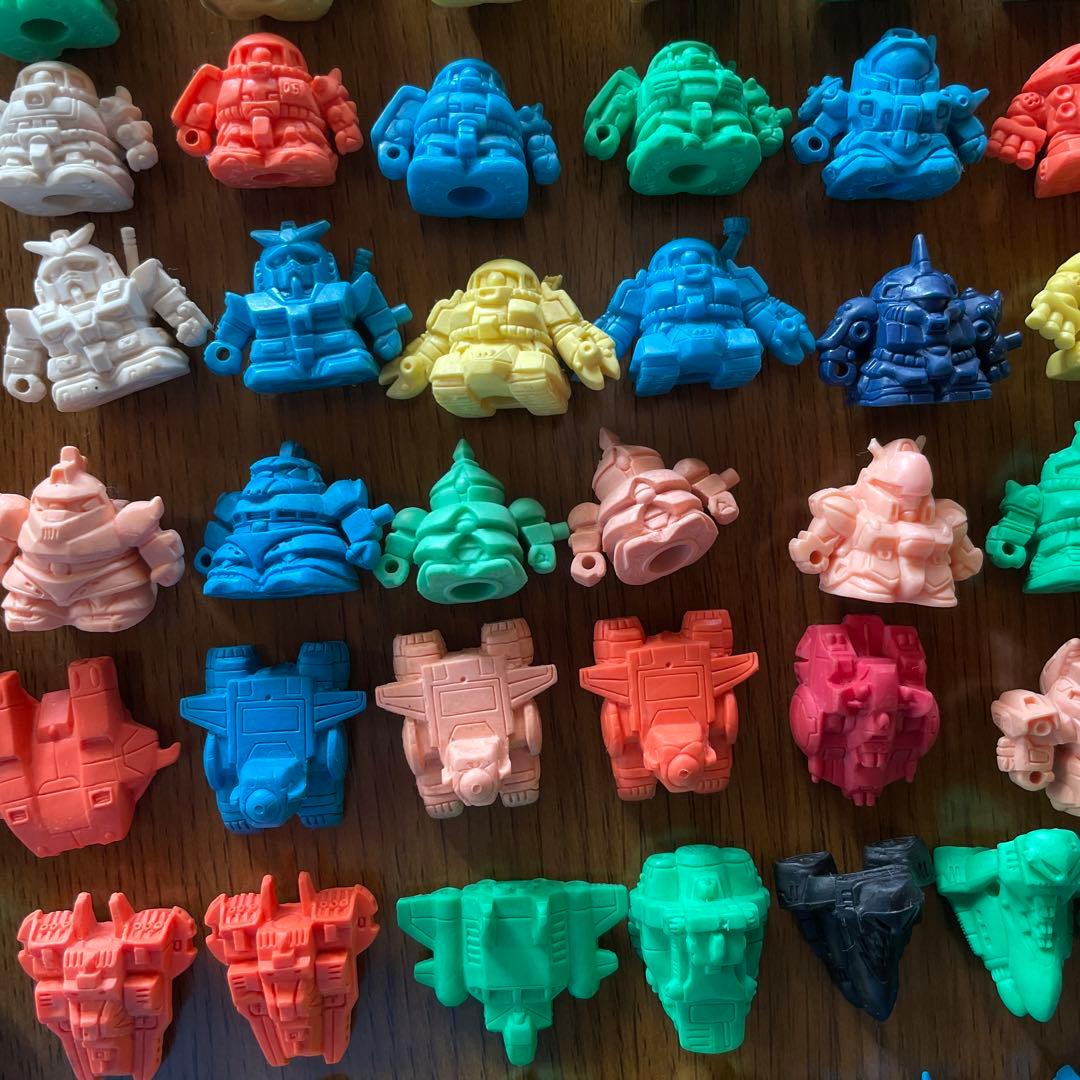 機動戦士ガンダムシリーズ 武者シリーズ ガン消し ガチャ レトロ 138体