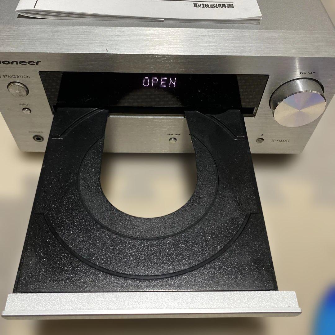 PIONEER X-HM51-S S-HM51セット CDミニコンポ