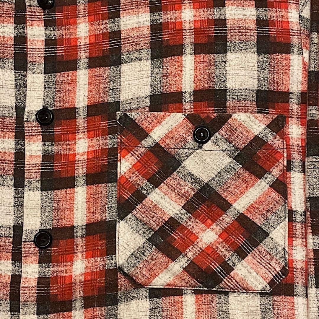 激レア 70s Sears カートコバーン着 オンブレチェックプリント