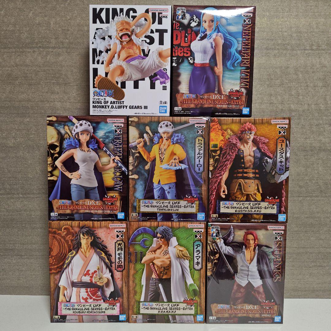 未開封】ワンピース/プライズフィギュア/ルフィGEAR5Ⅲ/ビビ/ロー