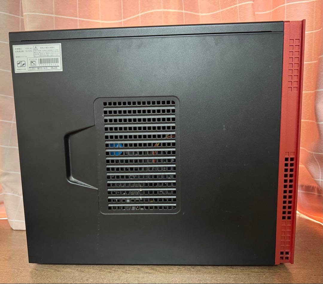 HDDなし・動作未確認】ゲーミングデスクトップPC GTX1060 3GB搭載