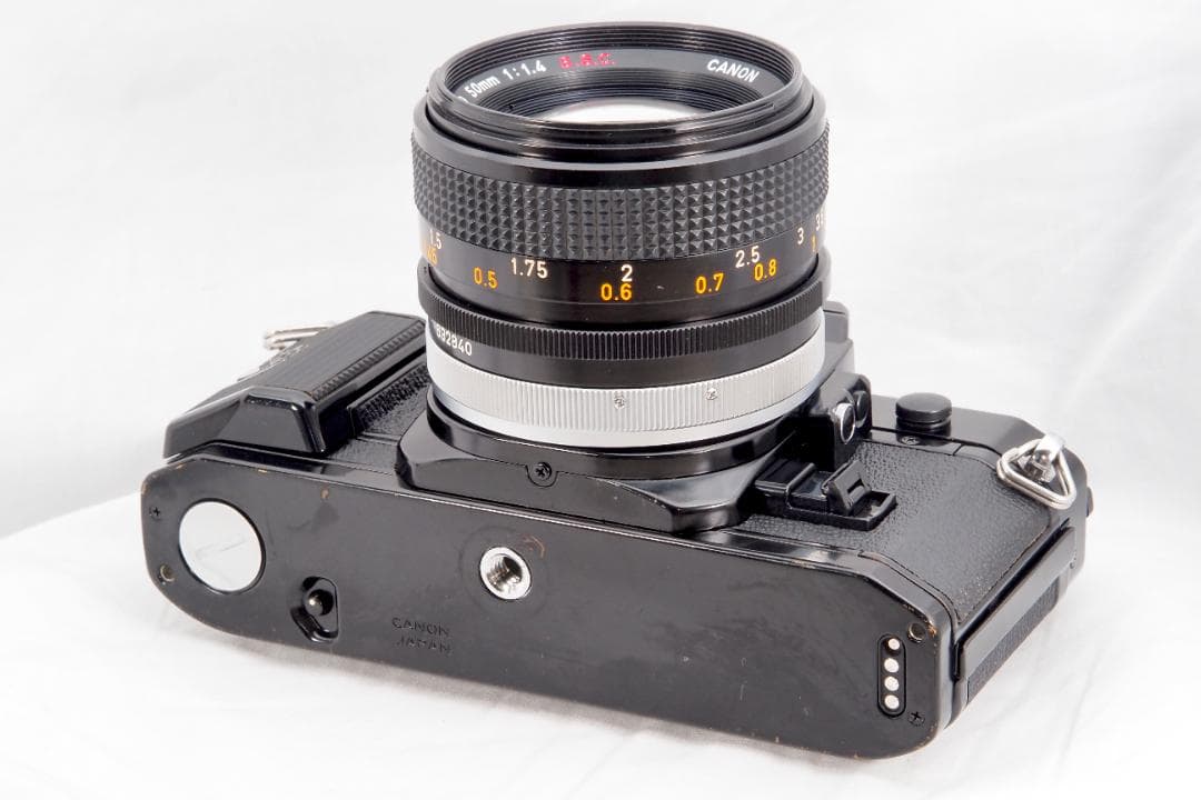 Canon AE-1 P 黒 50mm f/1.4 S.S.C. 分解整備済