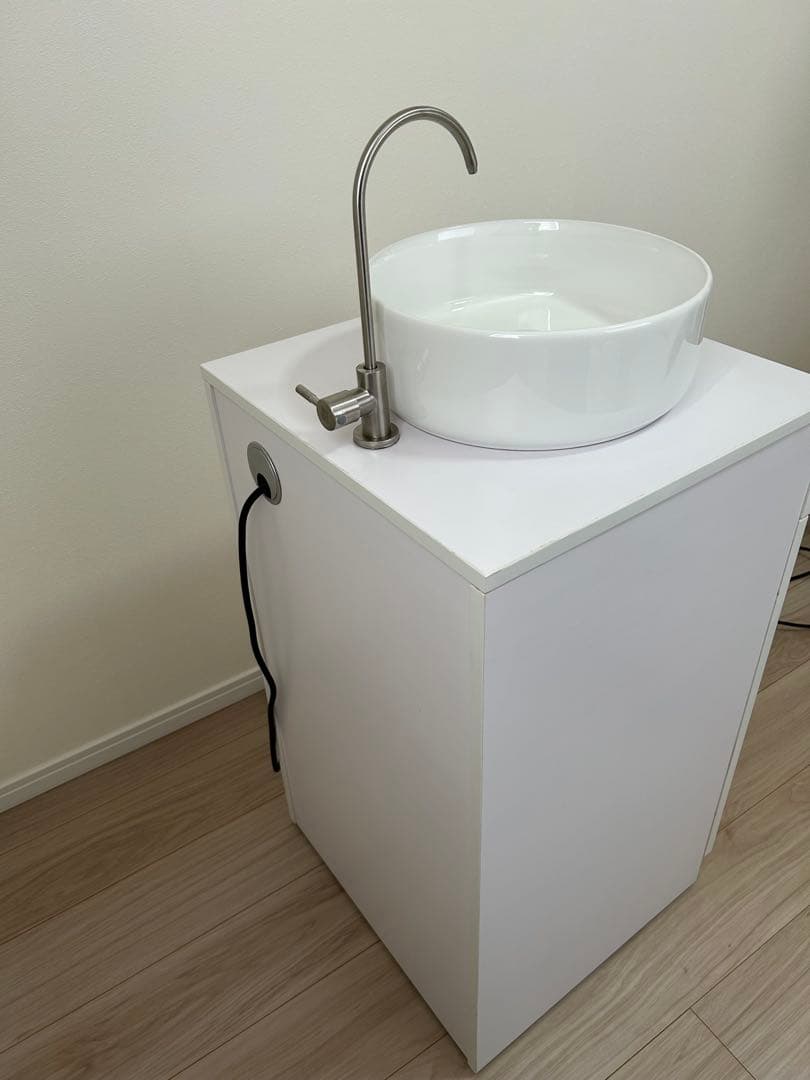 簡易洗面台 HOT/COLD設定 モダンデザイン - メルカリ