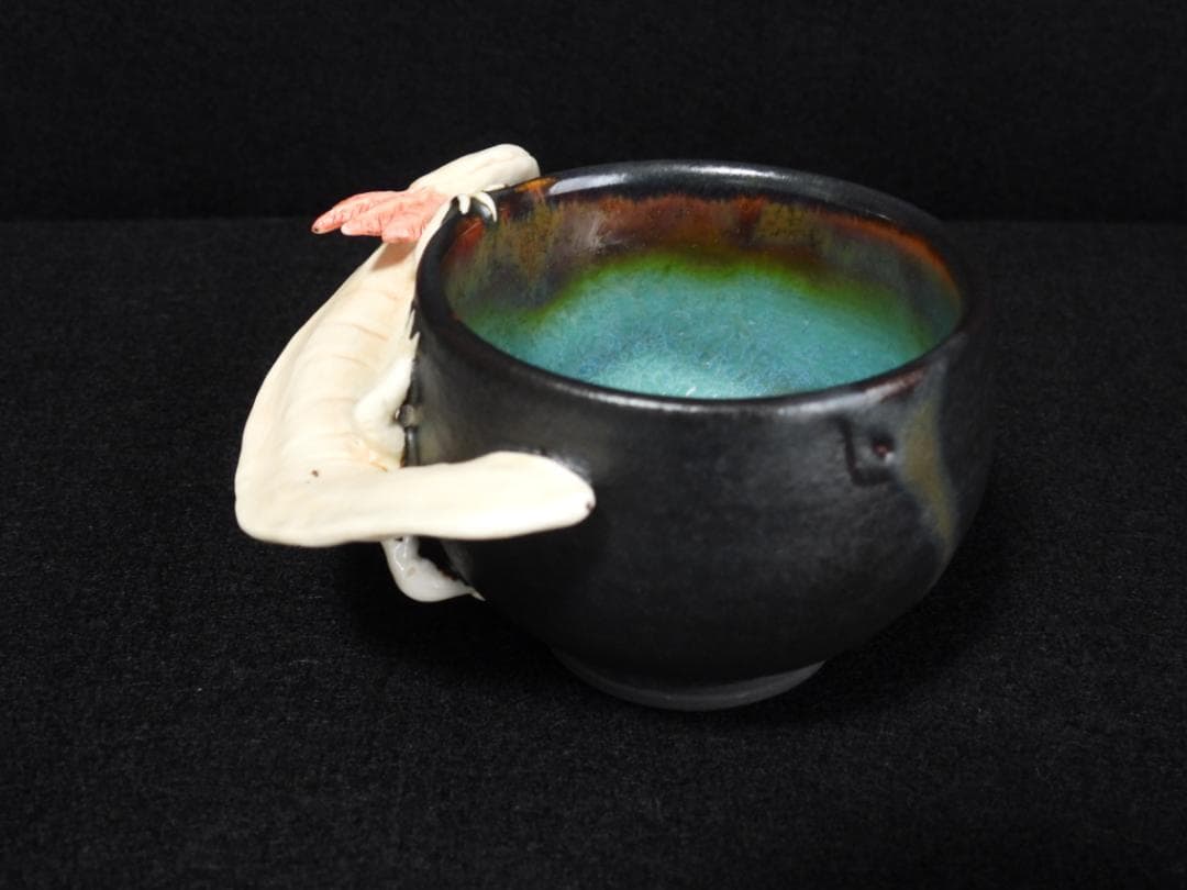 腰越祐貴 創作陶器 ウーパールーパー 湯呑 楽焼 - メルカリ